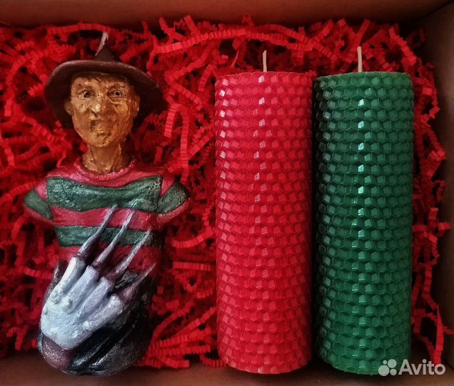 Подарочный бокс свечей 