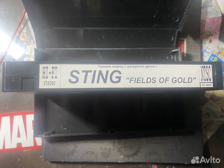 The Best Sting Fields Of Gold Видеокассета VHS