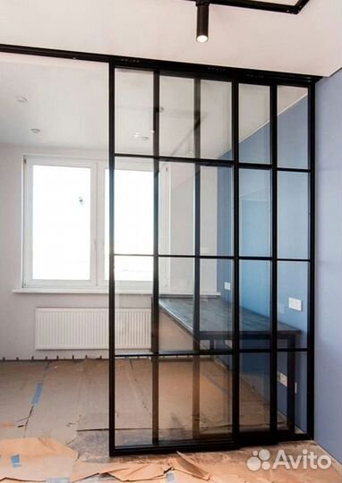 Каскадные межкомнатные раздвижные перегородки