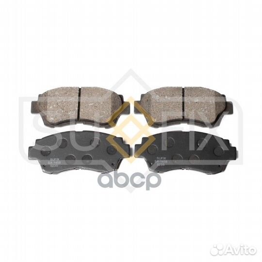 Колодки тормозные дисковые перед прав/лев S