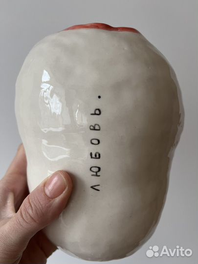 Ваза для цветов полуфарфор керамика посуда