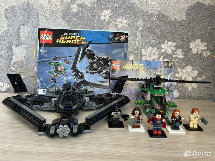 Lego dc super heroes 76046 Бэтмен против Супермена
