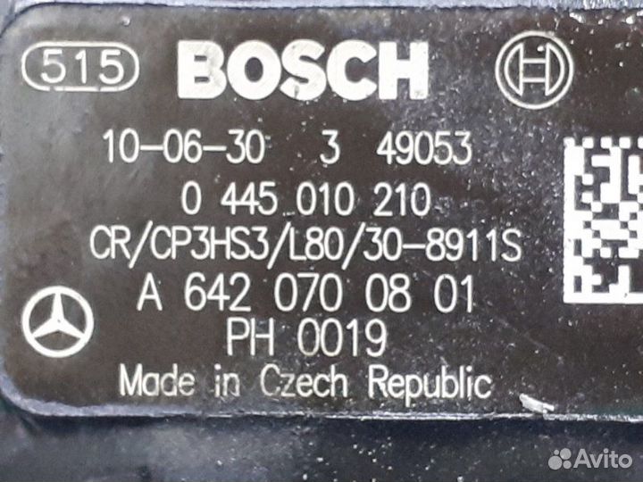 Тнвд Mercedes-Benz Ml W164 3.0D 2010