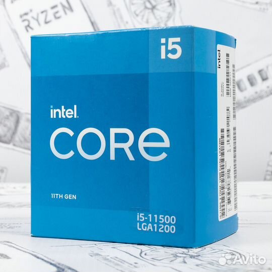 Процессор Intel Core i5 11500 BOX LGA 1200
