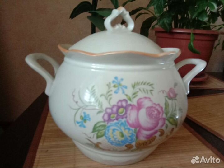 Супница фарфор СССР