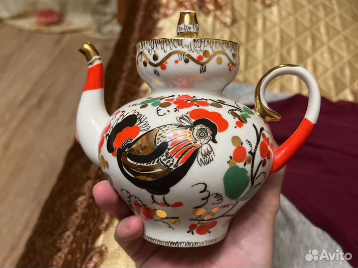 Петушок чайник СССР лфз