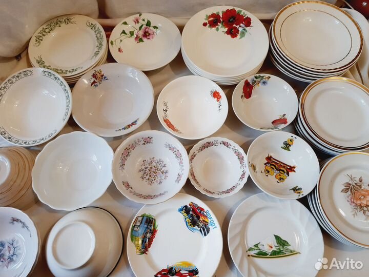 Тарелки, салатники