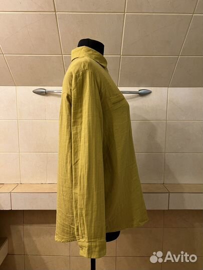 Новая хлопковая рубашка/блуза 50/52