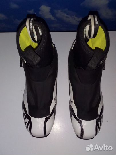 Лыжные ботинки Salomon RC Carbon classic. UK 8