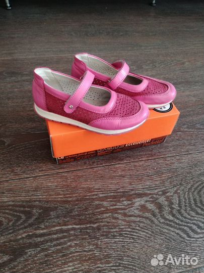 Туфли из натуральной кожи