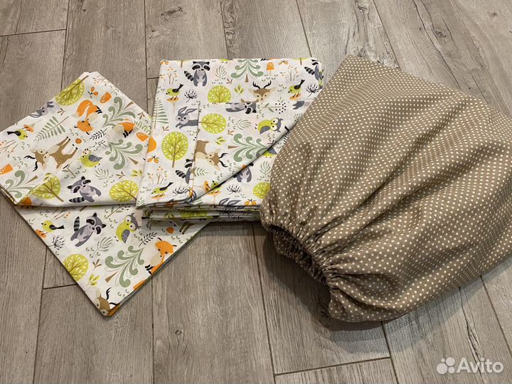 Детское постельное белье новое