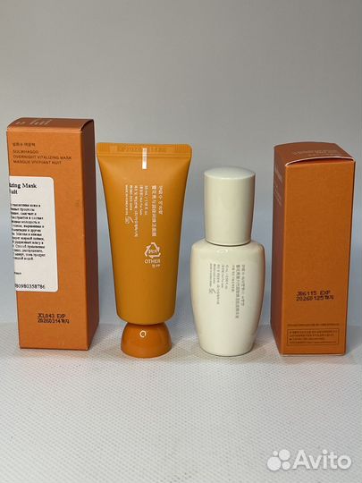Sulwhasoo набор ухода сыворотка ночная маска крем