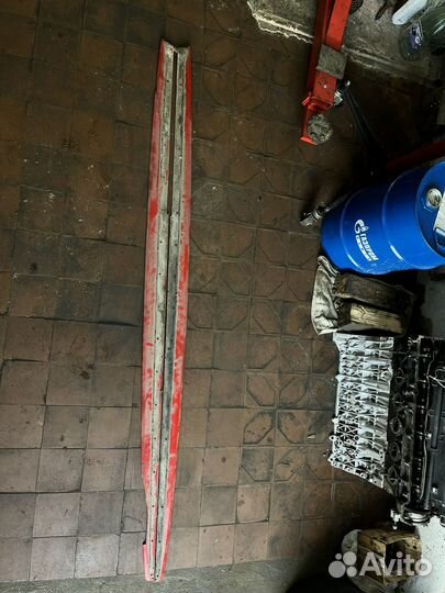 Накладка на пороги bmw f30