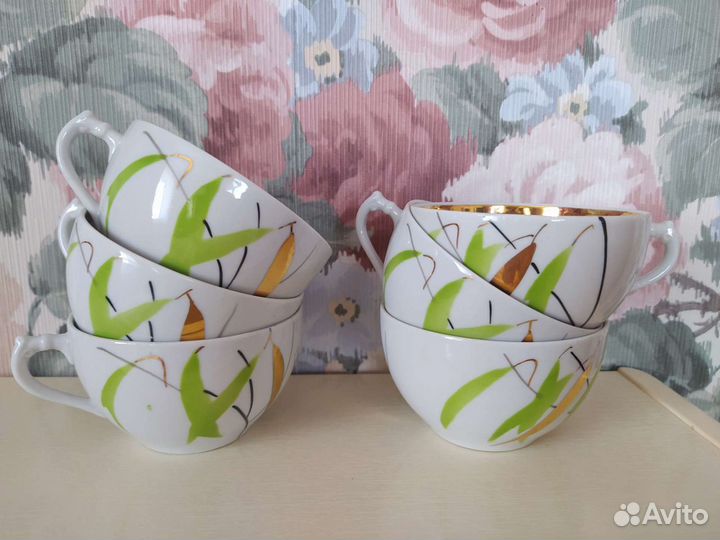 Чашка чайная пара Рига, Дулево