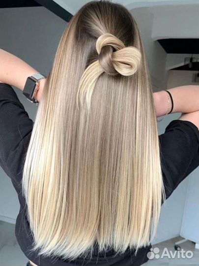 Сложное окрашивание, airtouch, шатуш - бесплатно