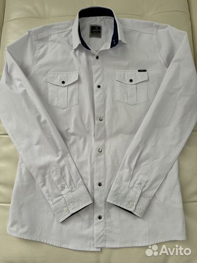 Рубашка классическая на подростка мальчика