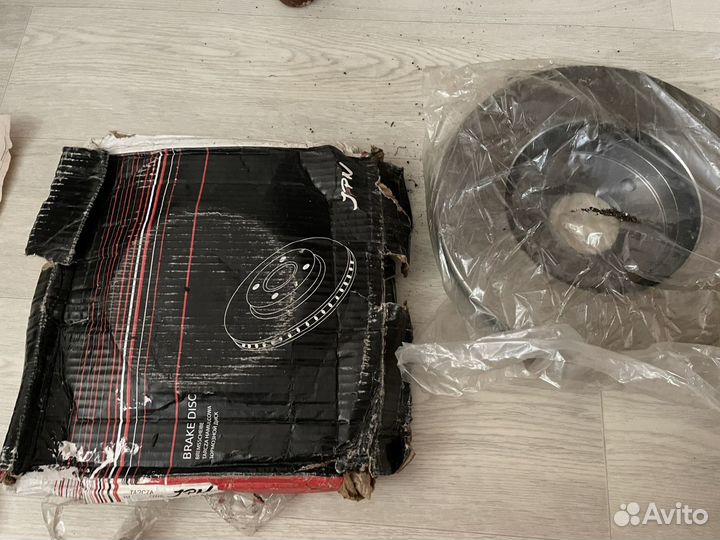 Диск тормозной передний на хонду accord 6