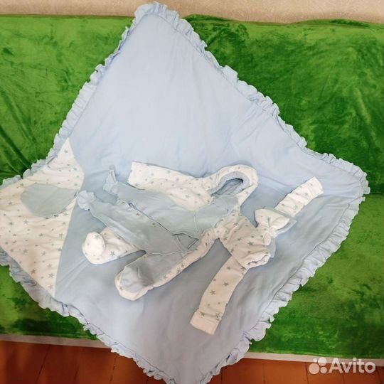 Комплект на выписку для мальчика