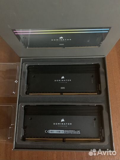 Corsair Dominator Titanium DDR5 96GB (2x48GB) 6600