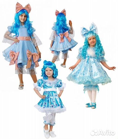 Мальвина, Тортилла, лиса Алиса, Дюймовочка, Фея