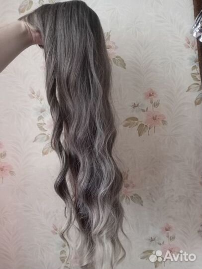 Парик пепельный блонд