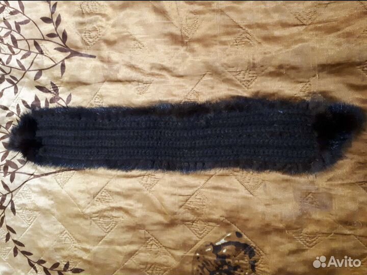 Повязка на голову норковая