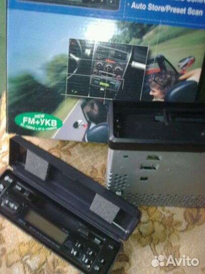 Стерео автомагнитола LG, колонки