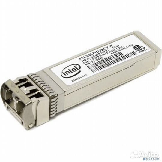 Intel E10gsfpsr модуль Ethernet SFP+ SR Optics для Intel Ethernet Server Adapter X520-DA2 (ftlx8571D
