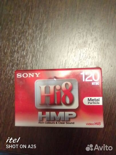 Видеокассета sony hi8