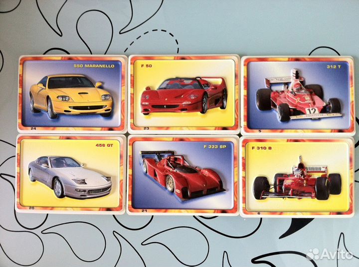 Объемные наклейки panini Ferrari