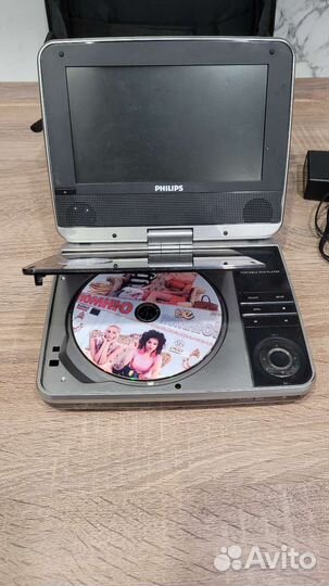 Портативный DVD-TV проигрыватель philips