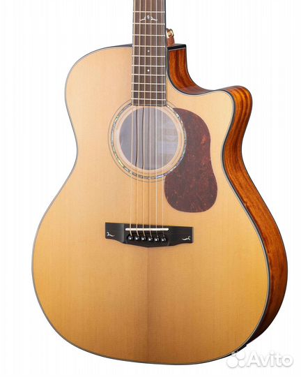 Электроакустическая гитара Cort Gold A6 NAT чехол