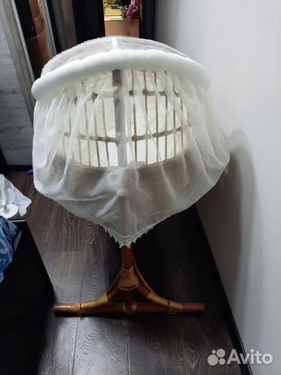 Кроватка-Люлька плетеная