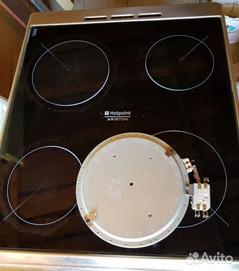 Кухонная электрическая плита Hotpoint C3VM5(W)