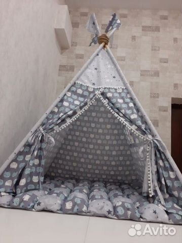 Детский Вигвам с одеялом бонбон