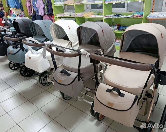 Коляска 2 в 1 утепленная. Доставка