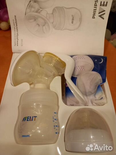 Молокоотсос ручной philips avent