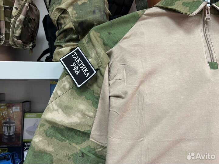 Тактический костюм G3 летний с наколенниками мох