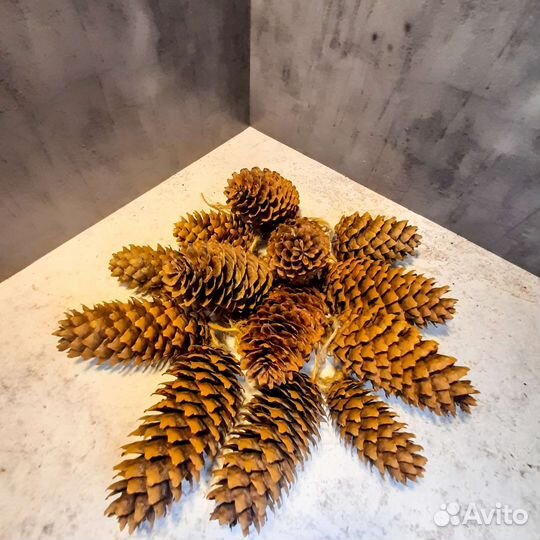 Новогодние ёлочные украшения в эко-стиле