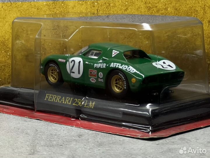 Модель ferrari 250 LM 1/42 eaglemos