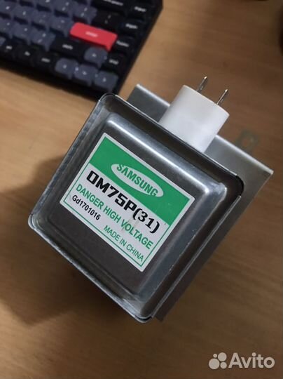 Магнетрон микроволновой печи samsung OM75P31
