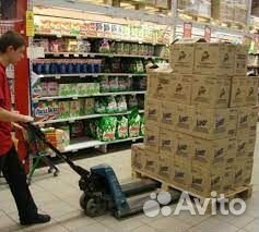 Работник торгового зала с ежедневной оплатой