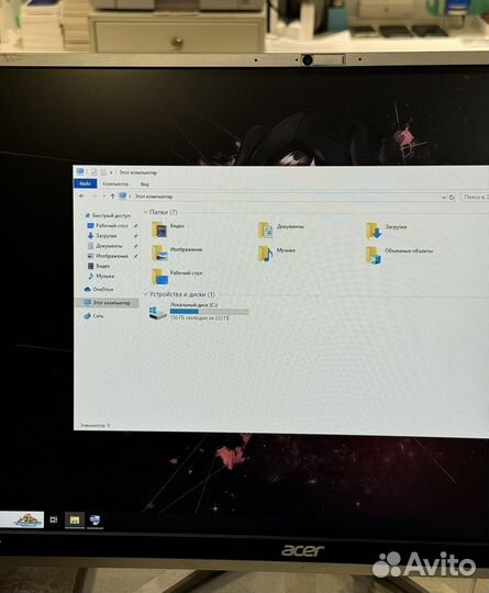Моноблок Acer i5-1135g7/8/256gb