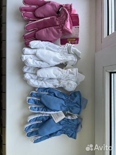 Перчатки зимние за 3-4 года