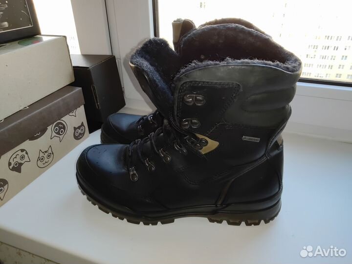 Ботинки зимние ecco, размер 40 (26 см)