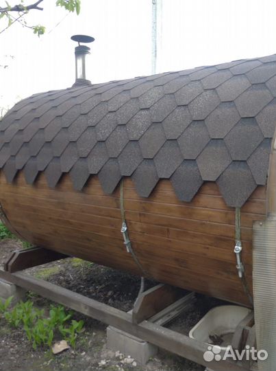 Баня бочка бу