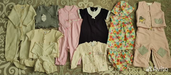 Фирменные вещи на девочку до 18 месяцев