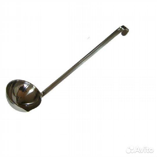 Половник 0,75 л. L ручки 39 см. d15 см. нерж