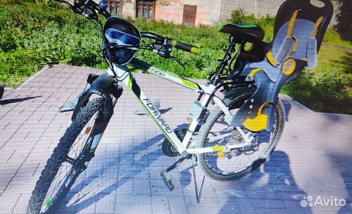 Детское велокресло