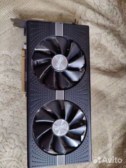 Видеокарта 4 gb rx 580 nitro + улучшенная